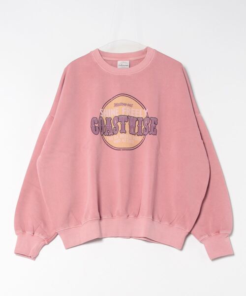 UNDERWRAPS(アンダーラップス)の「ピグメント裏起毛PO(M3)(Tシャツ/カットソー・レディース・ネイビー/ピンク/ブラック・L/M)」の3枚目の写真