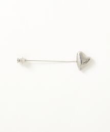 MAISON D' PULSE（メゾンドパルス）の「MAISON D’ PULSE( メゾンドパルス ）Heart pin_melted heart/silver（ブローチ/コサージュ）」