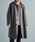 STUDIOUS�i�X�e���f�B�I�X�j�́u�ɓx�Ɍy���Ēg�����R�[�g/RIVER MELTON BAL COLLAR COAT/�y�����S�n/2WAY/�ۉ������i�X�e���J���[�R�[�g�j�v�b�O���[