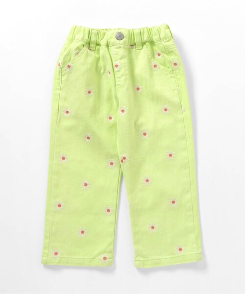 BREEZE（ブリーズ）の「【ジュニア対応】カラフル刺繍パンツ（その他パンツ・キッズ・ピンク/ライム・80/90/100/110/120/130/140）」の5枚目の写真