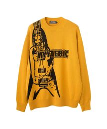 HYSTERIC GLAMOUR | FLYING V編込 セーター(ニット/セーター)