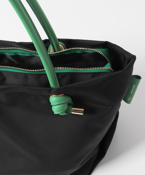 VIOLAd'ORO（ヴィオラドーロ）の「VIOLAd’ORO　BIANCA M（トートバッグ・レディース・ブラック/ベージュ/その他1/ベージュ系その他/ダークブラウン/ライトベージュ・MEDIUM）」の22枚目の写真