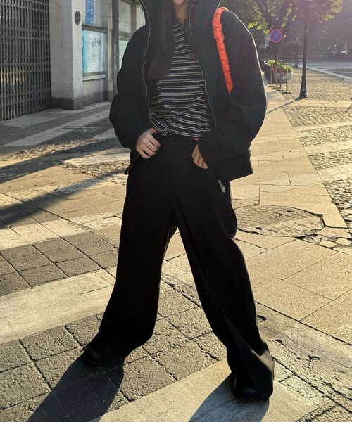 multi border polo shirt（ポロシャツ）｜SUWDEE（スーディー）