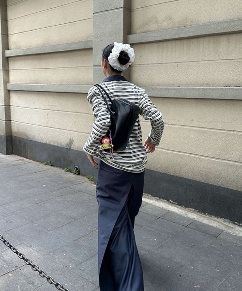 multi border polo shirt（ポロシャツ）｜SUWDEE（スーディー）