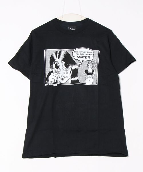 TOY MACHINE GIRLFRIEND S/S T-SHIRTS/スラッシャーボックスシルエット前面プリント半袖Tシャツ（Tシャツ/カットソー）｜THRASHER（スラッシャー）