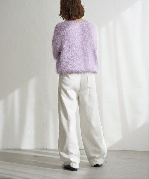 notch.（ノッチ）の「切替カーブスウェットパンツ（スウェットパンツ・レディース・ブラック/グレー/ダークグレー/ライトグレー・M/TM）」の10枚目の写真