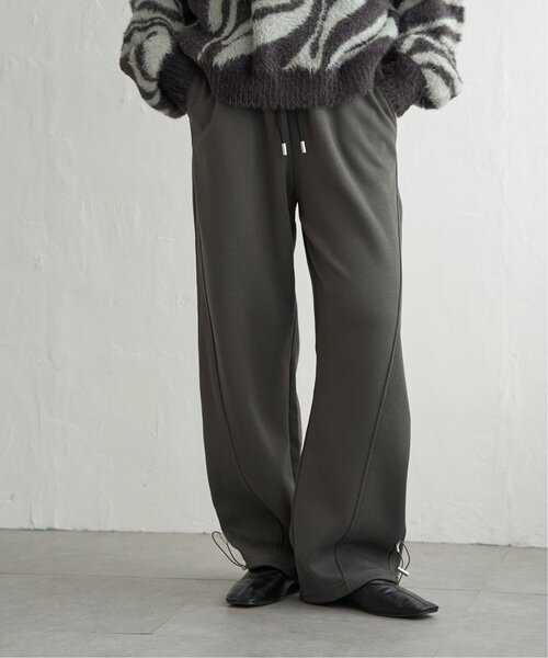 notch.（ノッチ）の「切替カーブスウェットパンツ（スウェットパンツ・レディース・ブラック/グレー/ダークグレー/ライトグレー・M/TM）」の16枚目の写真