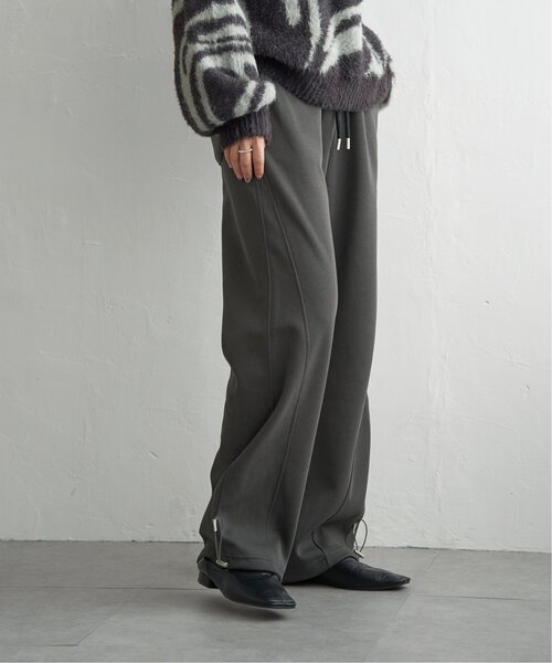 notch.（ノッチ）の「切替カーブスウェットパンツ（スウェットパンツ・レディース・ブラック/グレー/ダークグレー/ライトグレー・M/TM）」の17枚目の写真