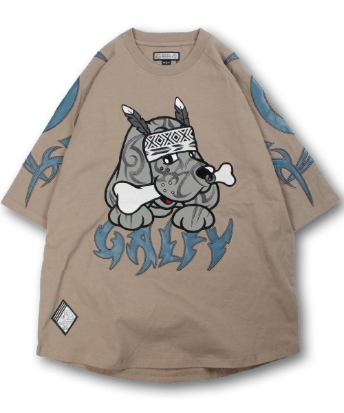 tシャツ A'GEM/9 × .kom 「GALFY/ガルフィー」部族長Tシャツ レディース メンズ 95578635b_8_d_500.jpg