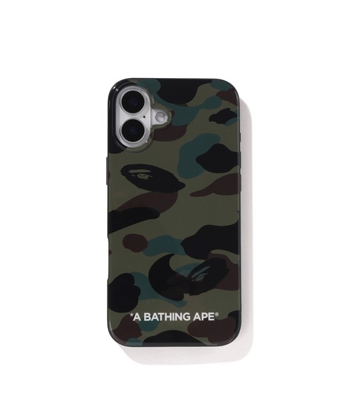 1ST CAMO IPHONE 16 PLUS CASE（スマホケース/カバー）｜A BATHING APE（アベイシングエイプ）