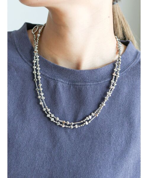 Ungrid(アングリッド)の「マルチウェイネックレス(ネックレス・レディース・シルバー・FREE)」の1枚目の写真