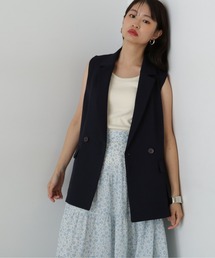 テーラードダブルジレ