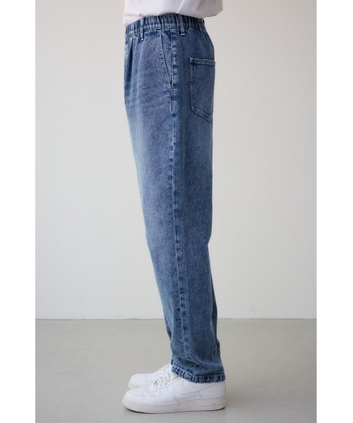 AZUL by moussy(アズールバイマウジー)の「AZUL DENIM リラックスワイド(デニムパンツ・メンズ・ライトブルー/ブラック/ブルー・MEDIUM/LARGE)」の7枚目の写真