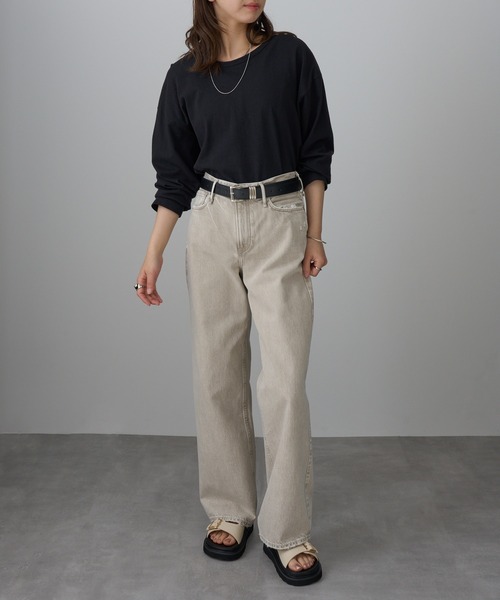 MOHI(モヒ)の「【MOHI】レザー厚底ベルトサンダル SETA GU1-1902476-SE(サンダル・レディース・ブラック/オフホワイト・38/39/37/36)」の22枚目の写真