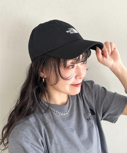 THE NORTH FACE（ザノースフェイス）の「国内未発売 THE NORTH FACE(ザ・ノースフェイス)/コットン ワンポイント ロゴ刺繍 キャップ 帽子/TNF COTTON BALL CAP（キャップ・レディース・ブラック/ピンク/クリーム/ブルー/サンドベージュ/ホワイト系その他/ホワイト/ブラウン・FREE）」の16枚目の写真