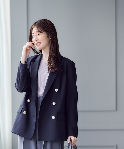 robe de chambre テーラードジャケット ストライプ AD1999 robe de chambre COMME des GARCONS Hem Switching Jacket Size