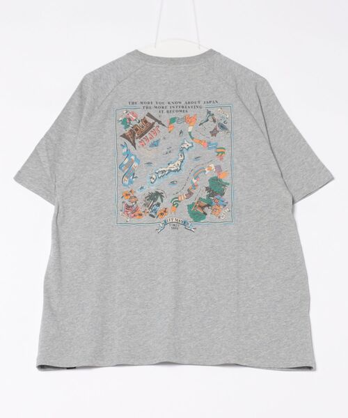 KRIFF MAYER Lady's Collection(クリフメイヤーレディースコレクション)の「【汗染み防止・撥水防汚・速乾・接触冷感】ウェットプロテクトゆるT(JAPAN)(Tシャツ/カットソー・レディース・オフホワイト/グレー/チャコール/オレンジ/パープル/ライトグリーン/カラフル・MEDIUM/LARGE)」の14枚目の写真