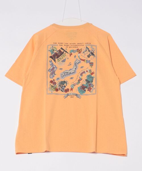 KRIFF MAYER Lady's Collection(クリフメイヤーレディースコレクション)の「【汗染み防止・撥水防汚・速乾・接触冷感】ウェットプロテクトゆるT(JAPAN)(Tシャツ/カットソー・レディース・オフホワイト/グレー/チャコール/オレンジ/パープル/ライトグリーン/カラフル・MEDIUM/LARGE)」の11枚目の写真