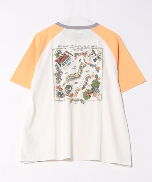 KRIFF MAYER Lady's Collection(クリフメイヤーレディースコレクション)の「【汗染み防止・撥水防汚・速乾・接触冷感】ウェットプロテクトゆるT(JAPAN)(Tシャツ/カットソー・レディース・オフホワイト/グレー/チャコール/オレンジ/パープル/ライトグリーン/カラフル・MEDIUM/LARGE)」の12枚目の写真