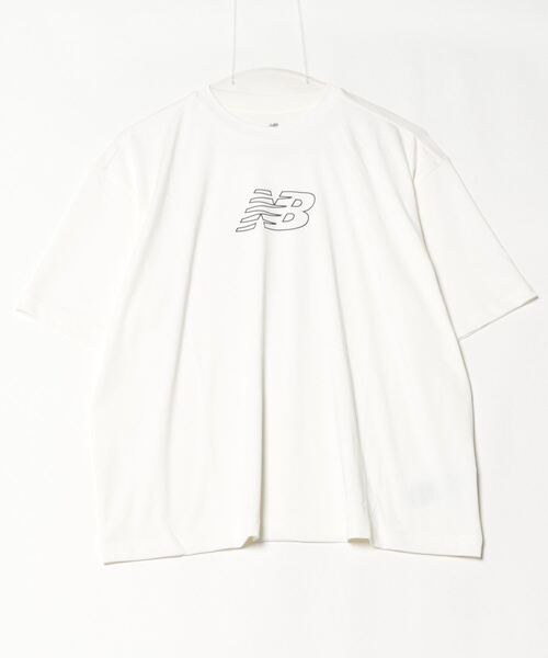 NEW BALANCE（ニューバランス）の「ニューバランス New Balance リラックスグラフィックTシャツ_（Tシャツ/カットソー・レディース・チャコールグレー/ライトグリーン/ホワイト・S/M/L/XL）」の2枚目の写真