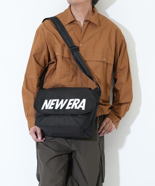 NEW ERA(ニューエラ)の「【NEW ERA/ニューエラ】SHOULDER BAG(ショルダーバッグ・メンズ・ブラック/ストーン/ブラック×ホワイト/ブラック系その他・FREE)」の1枚目の写真