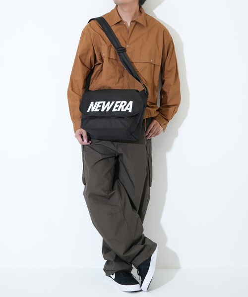 NEW ERA(ニューエラ)の「【NEW ERA/ニューエラ】SHOULDER BAG(ショルダーバッグ・メンズ・ブラック/ストーン/ブラック×ホワイト/ブラック系その他・FREE)」の5枚目の写真