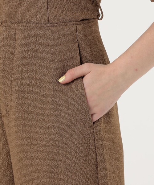 BY MALENE BIRGER(バイマレーネビルガー)の「BY MALENE BIRGER CAMPIONE ストレートパンツ(その他パンツ・レディース・ベージュ/ブラック・34)」の9枚目の写真