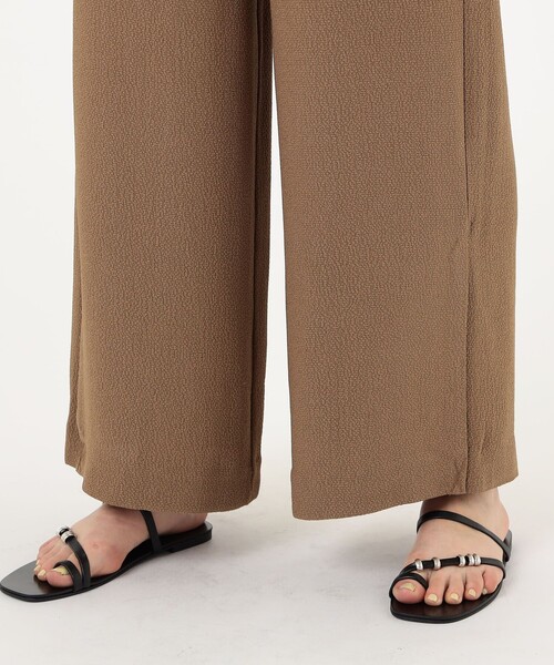 BY MALENE BIRGER(バイマレーネビルガー)の「BY MALENE BIRGER CAMPIONE ストレートパンツ(その他パンツ・レディース・ベージュ/ブラック・34)」の10枚目の写真