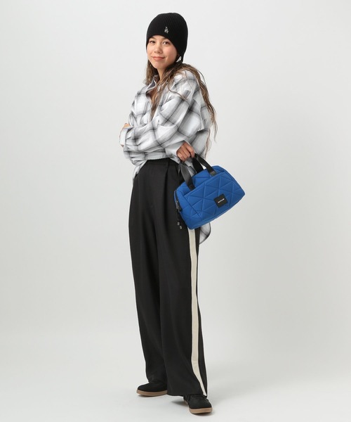 BAYFLOW（ベイフロー）の「[シワになりにくい]サイドラインスラックス（その他パンツ・レディース・ブラック/モカ・SMALL/MEDIUM）」の5枚目の写真