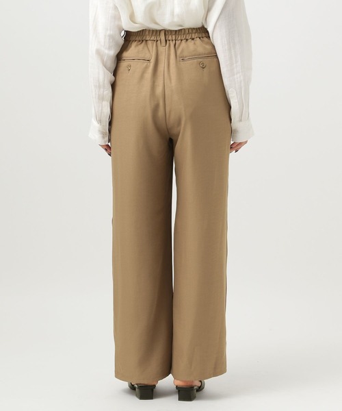 BAYFLOW（ベイフロー）の「[シワになりにくい]サイドラインスラックス（その他パンツ・レディース・ブラック/モカ・SMALL/MEDIUM）」の15枚目の写真