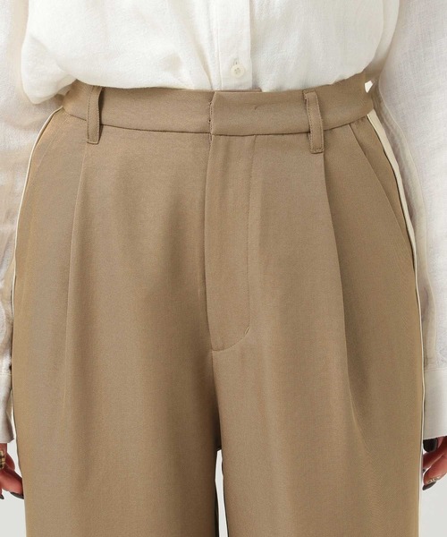 BAYFLOW（ベイフロー）の「[シワになりにくい]サイドラインスラックス（その他パンツ・レディース・ブラック/モカ・SMALL/MEDIUM）」の16枚目の写真
