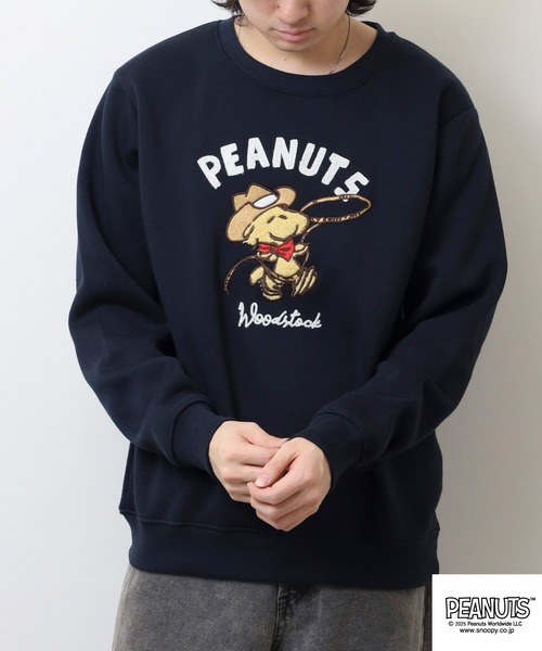 PEANUTS カウボーイトレーナー ウッドストック（スウェット）｜PEANUTS
