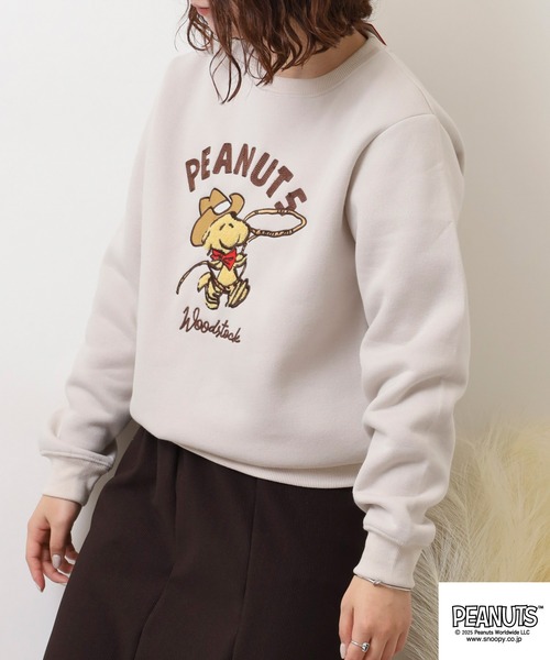 PEANUTS カウボーイトレーナー ウッドストック（スウェット）｜PEANUTS
