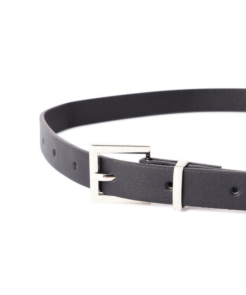 FREE'S MART（フリーズマート）の「◆スクエアバックルベルト（ベルト・レディース・ブラウン/ブラック・ﾌﾘ-）」の10枚目の写真