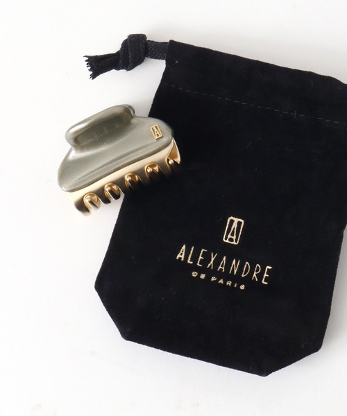ALEXANDRE DE PARIS（アレクサンドルドゥパリ）の「【ALEXANDRE DE PARIS/アレクサンドル ドゥ パリ】PINCE VENDOME TRESOR/バンスクリップ (SMALL)（バレッタ/ヘアクリップ・レディース・ブラウン系その他2/グレー/ブラック/ブルー/ゴールド/ベージュ/ブラック系その他2/アイボリー/ボルドー/ピンク/ブラウン/ホワイト・FREE）」の5枚目の写真