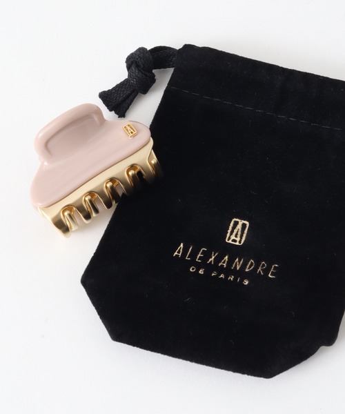 ALEXANDRE DE PARIS（アレクサンドルドゥパリ）の「【ALEXANDRE DE PARIS/アレクサンドル ドゥ パリ】PINCE VENDOME TRESOR/バンスクリップ (SMALL)（バレッタ/ヘアクリップ・レディース・ブラウン系その他2/グレー/ブラック/ブルー/ゴールド/ベージュ/ブラック系その他2/アイボリー/ボルドー/ピンク/ブラウン/ホワイト・FREE）」の3枚目の写真