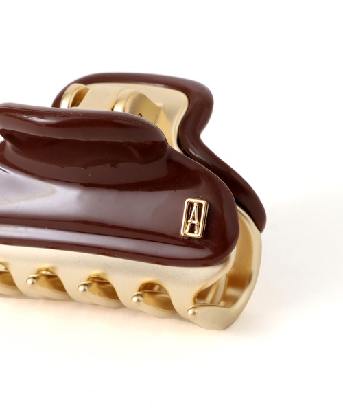 ALEXANDRE DE PARIS（アレクサンドルドゥパリ）の「【ALEXANDRE DE PARIS/アレクサンドル ドゥ パリ】PINCE VENDOME TRESOR/バンスクリップ (SMALL)（バレッタ/ヘアクリップ・レディース・ブラウン系その他2/グレー/ブラック/ブルー/ゴールド/ベージュ/ブラック系その他2/アイボリー/ボルドー/ピンク/ブラウン/ホワイト・FREE）」の22枚目の写真