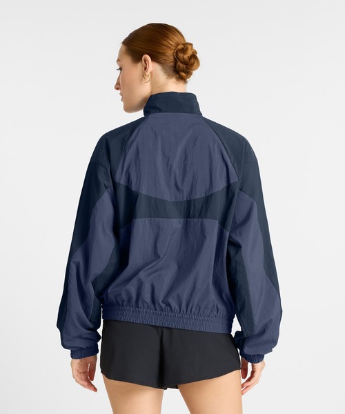 セール】カラーブロックウーブンジャケット（ナイロンジャケット