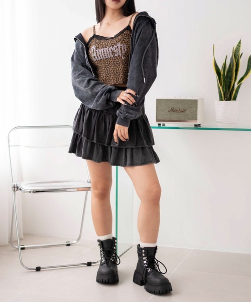 WEGO（ウィゴー）の「WEGO/ラインストーンレースキャミ（タンクトップ・レディース・ホワイト/ブラック/その他1・FREE）」の22枚目の写真