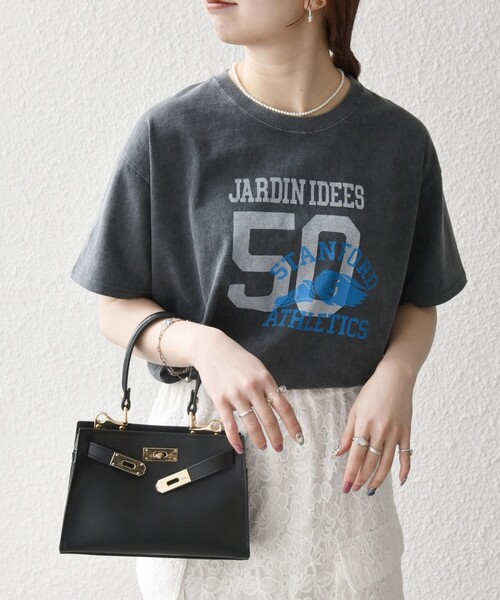 ラウンドヘムT URBAN RESEARCH DOORS tシャツ ポンチ8分袖ラウンドヘムTシャツ