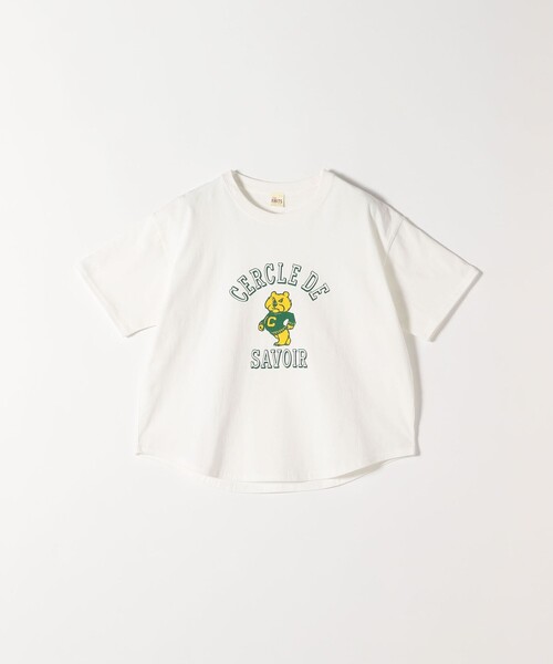 SHIPS any別注】KNiTS:〈洗濯機可能〉ラウンドヘム プリント