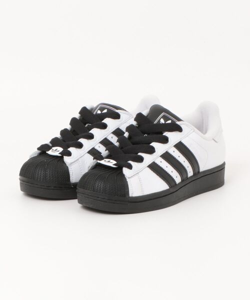 25SS 新商品★adidas★Superstar II★スーパースター II JI0124 JI0124 adidas Originals Superstar 2 Footwear White Core