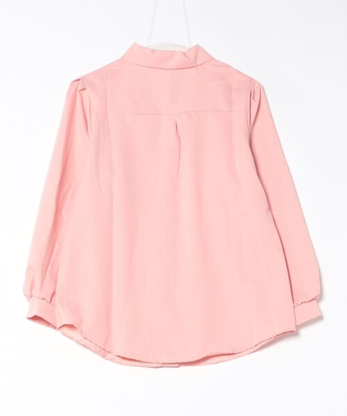 BLANC FICELLE(ブランフィセル)の「フラップポケット シャツ(シャツ/ブラウス・レディース・ブルー/Off White/ピンク・M)」の4枚目の写真