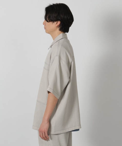 LAKOLE（ラコレ）の「ブッチャーワークシャツ / 321396（シャツ/ブラウス・メンズ・アイボリー/ブラック/カーキ・X-LARGE/MEDIUM/LARGE）」の8枚目の写真