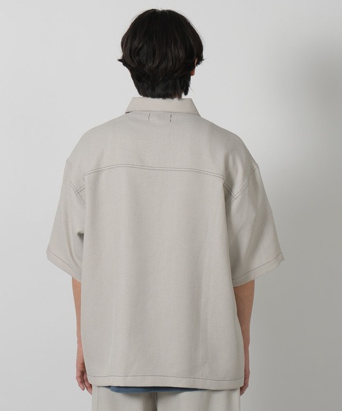 LAKOLE（ラコレ）の「ブッチャーワークシャツ / 321396（シャツ/ブラウス・メンズ・アイボリー/ブラック/カーキ・X-LARGE/MEDIUM/LARGE）」の9枚目の写真