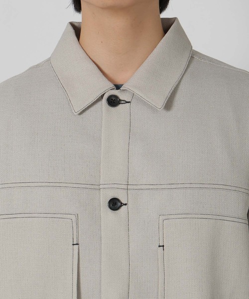 LAKOLE（ラコレ）の「ブッチャーワークシャツ / 321396（シャツ/ブラウス・メンズ・アイボリー/ブラック/カーキ・X-LARGE/MEDIUM/LARGE）」の10枚目の写真