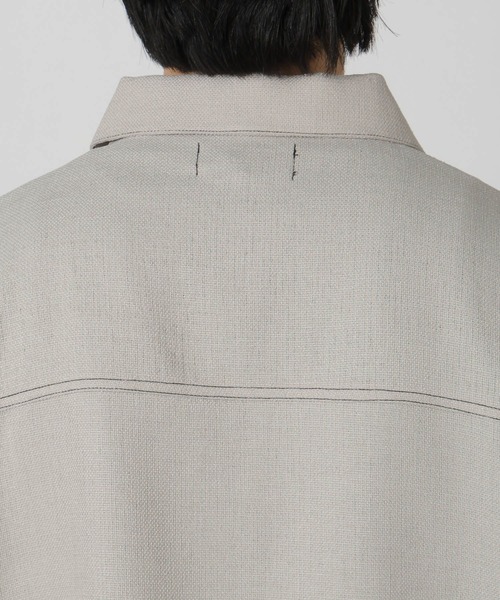 LAKOLE（ラコレ）の「ブッチャーワークシャツ / 321396（シャツ/ブラウス・メンズ・アイボリー/ブラック/カーキ・X-LARGE/MEDIUM/LARGE）」の14枚目の写真