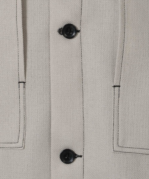 LAKOLE（ラコレ）の「ブッチャーワークシャツ / 321396（シャツ/ブラウス・メンズ・アイボリー/ブラック/カーキ・X-LARGE/MEDIUM/LARGE）」の15枚目の写真