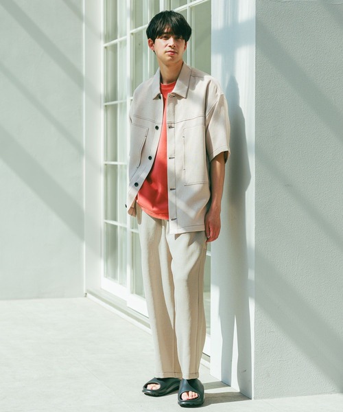 LAKOLE（ラコレ）の「ブッチャーワークシャツ / 321396（シャツ/ブラウス・メンズ・アイボリー/ブラック/カーキ・X-LARGE/MEDIUM/LARGE）」の18枚目の写真