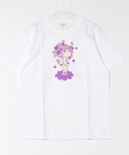 ADO MIZUMORI 水森亜土 Tシャツ WNI（Tシャツ/カットソー